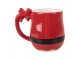 Červený keramický hrnek Santa Claus - 13*9*11 cm / 400 ml Clayre & Eef