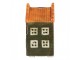 Zelený keramický LED domek Lamont - 4*4*8 cm Clayre & Eef