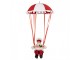 Christmas Decoration Figurine Santa Claus 25x25x55 Cm Red Plastic - 25*25*55 cm Clayre & Eef