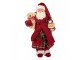 Christmas Decoration Figurine Santa Claus 16x11x28 Cm Red Plastic - 16*11*28 cm Clayre & Eef