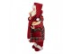 Christmas Decoration Figurine Santa Claus 16x11x28 Cm Red Plastic - 16*11*28 cm Clayre & Eef