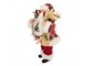 Christmas Decoration Figurine Santa Claus 16x13x27 Cm Red Plastic - 16*13*27 cm Clayre & Eef
