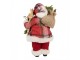 Christmas Decoration Figurine Santa Claus 16x13x27 Cm Red Plastic - 16*13*27 cm Clayre & Eef