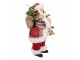 Christmas Decoration Figurine Santa Claus 16x13x27 Cm Red Plastic - 16*13*27 cm Clayre & Eef