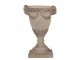 Šedý antik nástěnný květináč v barokním stylu Baroque - 29*11*44 cm Clayre & Eef