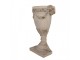 Šedý antik nástěnný květináč v barokním stylu Baroque - 29*11*44 cm Clayre & Eef