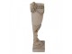 Šedý antik nástěnný květináč v barokním stylu Baroque - 29*11*44 cm Clayre & Eef