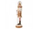 Perníkový Louskáček Nutcracker s LED světýlky - 14*13*48 cm / 3*AA Clayre & Eef