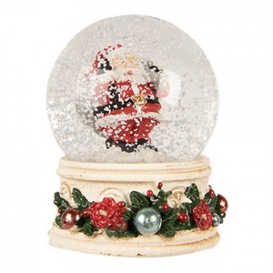 Vánoční sněžítko s motivem Santa Clause - Ø 5*6 cm