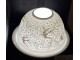Porcelánový svícen na čajovou svíčku s vlaštovkami a květy Paollo - Ø 12 * 8 cm Clayre & Eef