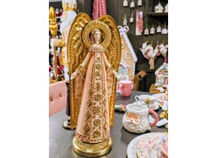 Keramický hrnek Santa Claus s růžovým ouškem - 16*11*10 cm / 550 ml