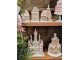 Hnědá svítící perníková chaloupka Gingerbread House - 12*9*20 cm / 3*AAA Clayre & Eef