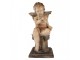 Béžová antik dekorace socha andílek Angel Vintage - 30*30*60 cm Clayre & Eef