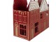Tealight Holder House 38x13x25 Cm Red Metal - 38*13*25 cm Clayre & Eef