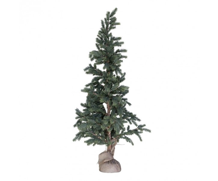Zelený vánoční stromek jedle se světýlky Fir Tree LED - 150 cm / 3xAA Chic Antique
