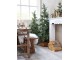 Zelený vánoční stromek jedle se světýlky Fir Tree LED - 150 cm / 3xAA Chic Antique