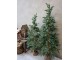 Zelený vánoční stromek jedle se světýlky Fir Tree LED - 150 cm / 3xAA Chic Antique