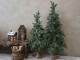 Zelený vánoční stromek jedle se světýlky Fir Tree LED - 150 cm / 3xAA Chic Antique