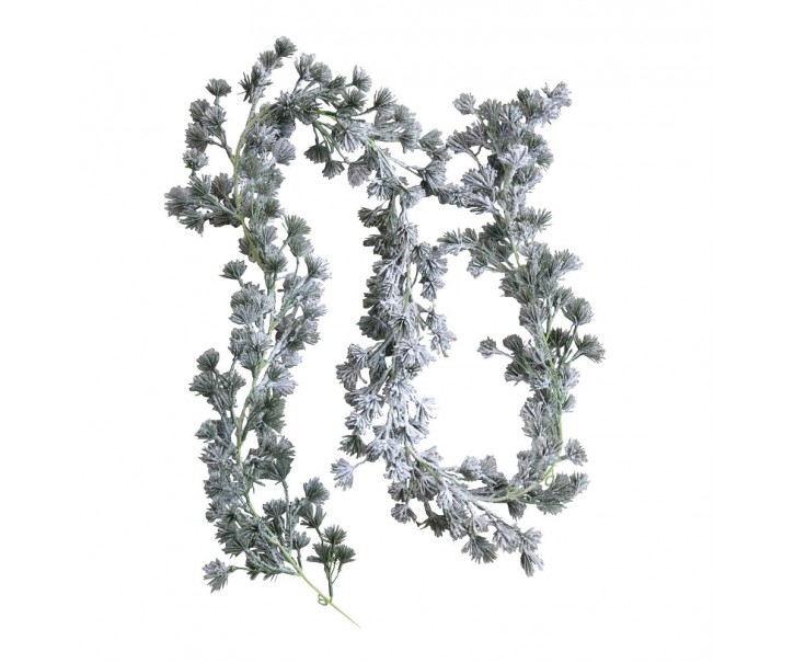 Vánoční zasněžená cedrová girlanda Cedar Garland - 180 cm Chic Antique