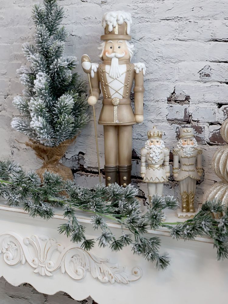 Vánoční zasněžená cedrová girlanda Cedar Garland - 180 cm