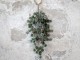 Vánoční závěsná ojíněná cedrová větvička se šiškami Fir Branch - 50 cm Chic Antique