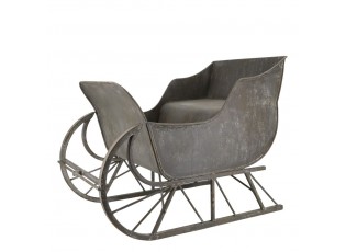 Zinkové antik kovové sáně Dreaming Christmas - 48*50*63 cm