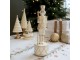 Krémovo-zlatá antik hrací skříňka Louskáček Noël - Ø 8,5*28 cm Chic Antique