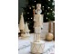 Krémovo-zlatá antik hrací skříňka Louskáček Noël - Ø 8,5*28 cm Chic Antique