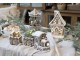 Perníkový vláček se světýlky Gingerbread Noël LED - 26*8*11 cm Chic Antique