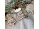 3ks perníková závěsná dekorace Noël - 6*1,5*8cm Chic Antique