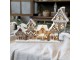 Perníkové chaloupky se světýlky Gingerbread Noël LED - 24*6,5*12,5 cm Chic Antique
