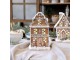 Perníková chaloupka se světýlky Gingerbread Noël LED - 12*10*20 cm Chic Antique