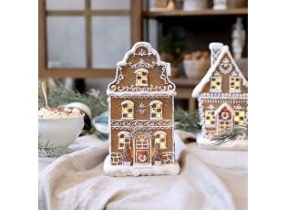 Perníková chaloupka se světýlky Gingerbread Noël LED - 12*10*20 cm