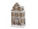 Perníková chaloupka se světýlky Gingerbread Noël LED - 12*10*20 cm Chic Antique