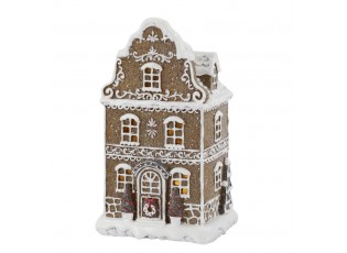 Perníková chaloupka se světýlky Gingerbread Noël LED - 12*10*20 cm