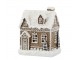 Perníková chaloupka se světýlky Gingerbread Noël LED - 8*6*10 cm Chic Antique