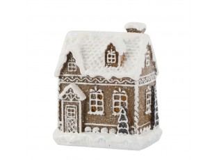 Perníková chaloupka se světýlky Gingerbread Noël LED - 8*6*10 cm