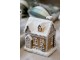 Perníková chaloupka se světýlky Gingerbread Noël LED - 8*6*10 cm Chic Antique