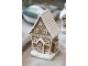Perníková chaloupka se světýlky Gingerbread Noël LED - 7*6*11cm Chic Antique