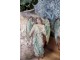 Set 2ks vánoční kovová dekorace anděl Angel Vintage - 11*10*30 cm Chic Antique