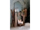 Hnědá dřevěná dekorace lyže Ski Vintage - 5,5*120 cm Chic Antique