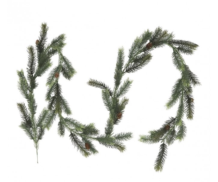 Vánoční girlanda s borovými šiškami Garland - 190 cm Chic Antique
