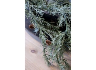 Vánoční zelená girlanda s borovými šiškami Garland - 185 cm