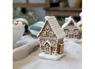 Perníková chaloupka se světýlky Gingerbread Noël LED - 8*6*10 cm