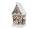Perníková chaloupka se světýlky Gingerbread Noël LED - 8*6*10 cm Chic Antique