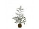 Zasněžený borovicový stromek se světýlky Pine Tree - 65 cm / 3xAA Chic Antique