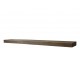Hnědá antik dřevěná nástěnná polička Grimaud - 50*13*12 cm Chic Antique