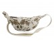 Béžová ledvinka se zlatými vyšívanými listy Anniversary Bumbag - 38*22 cm Chic Antique