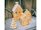Perníková LED chaloupka Gingerbread Cott - 7*6*12 cm Clayre & Eef