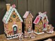 Hnědá zdobená perníková chaloupka Gingerbread House - 28*28*51 cm Clayre & Eef